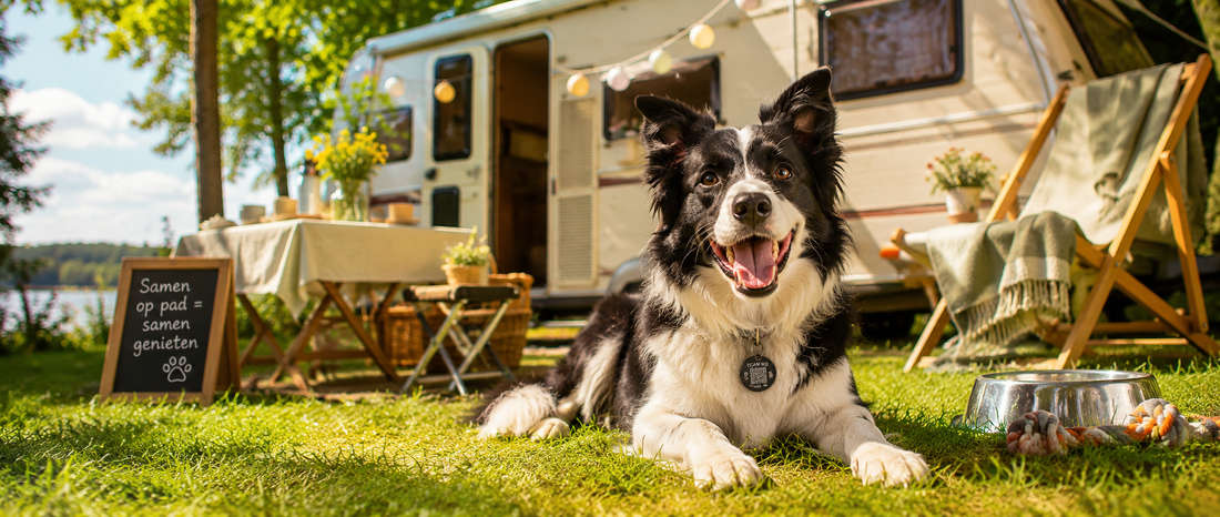 Met je hond naar het terras of de camping? Zo wordt het voor iedereen genieten