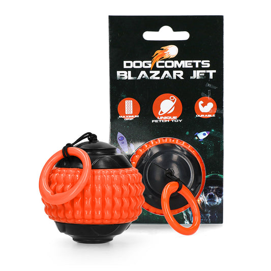 Dog Comets Blazar Jet